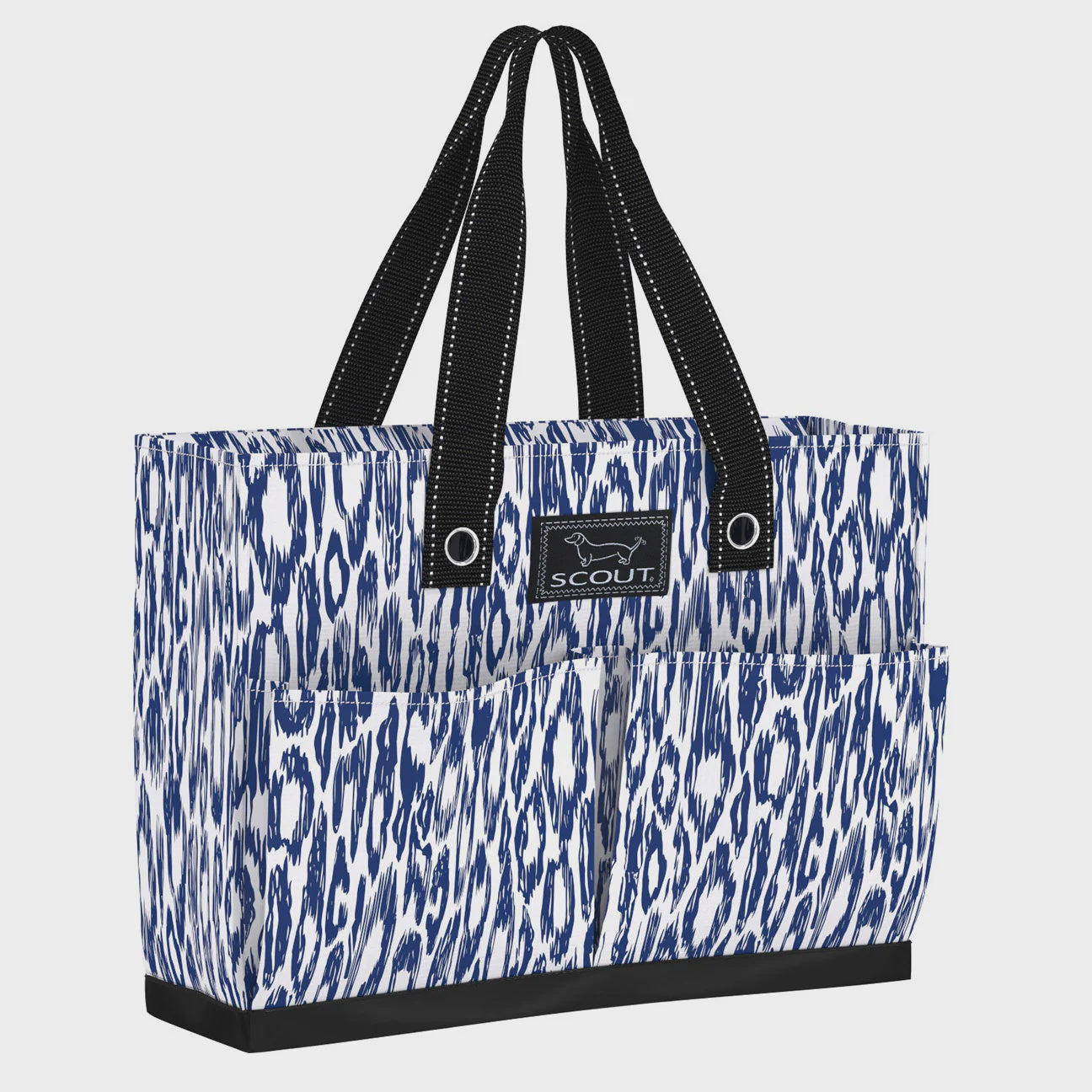 Uptown Girl Pocket Tote Bag Grain Teaser Chatter Boutique