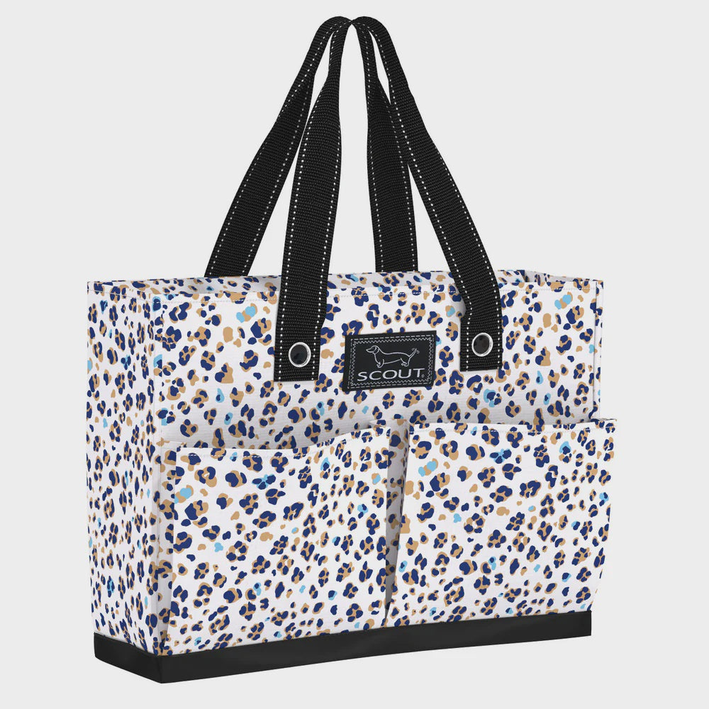 Uptown Girl Pocket Tote Bag - Itty Bitty Kitty