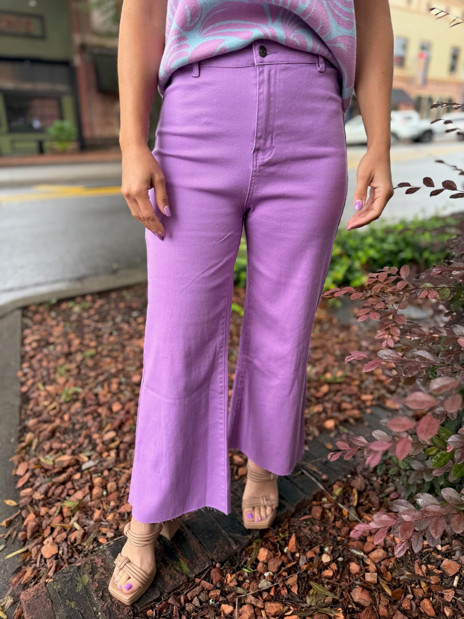 Lavender Lane Wide Leg Jean
