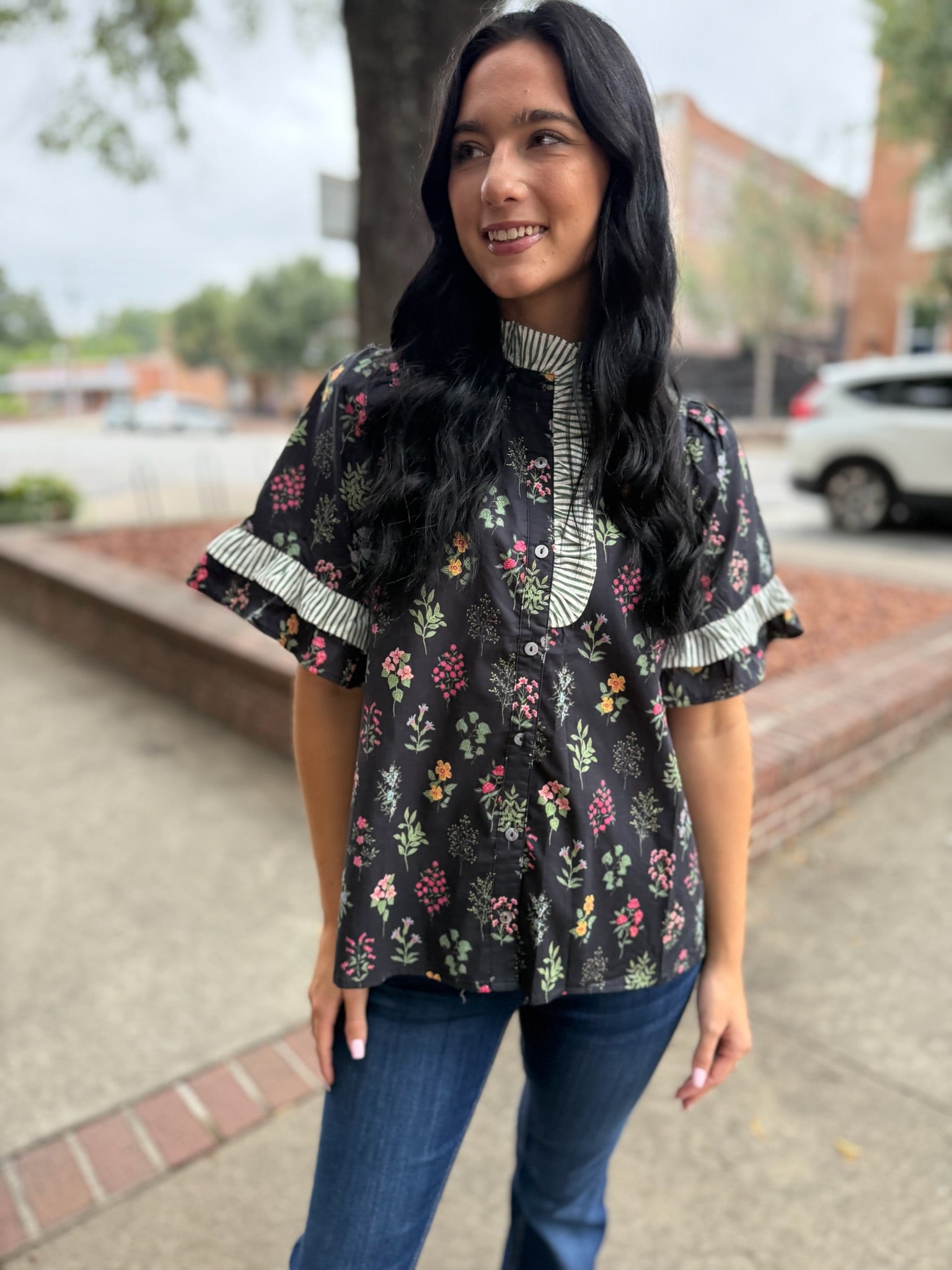 Garden Whimsy Blouse