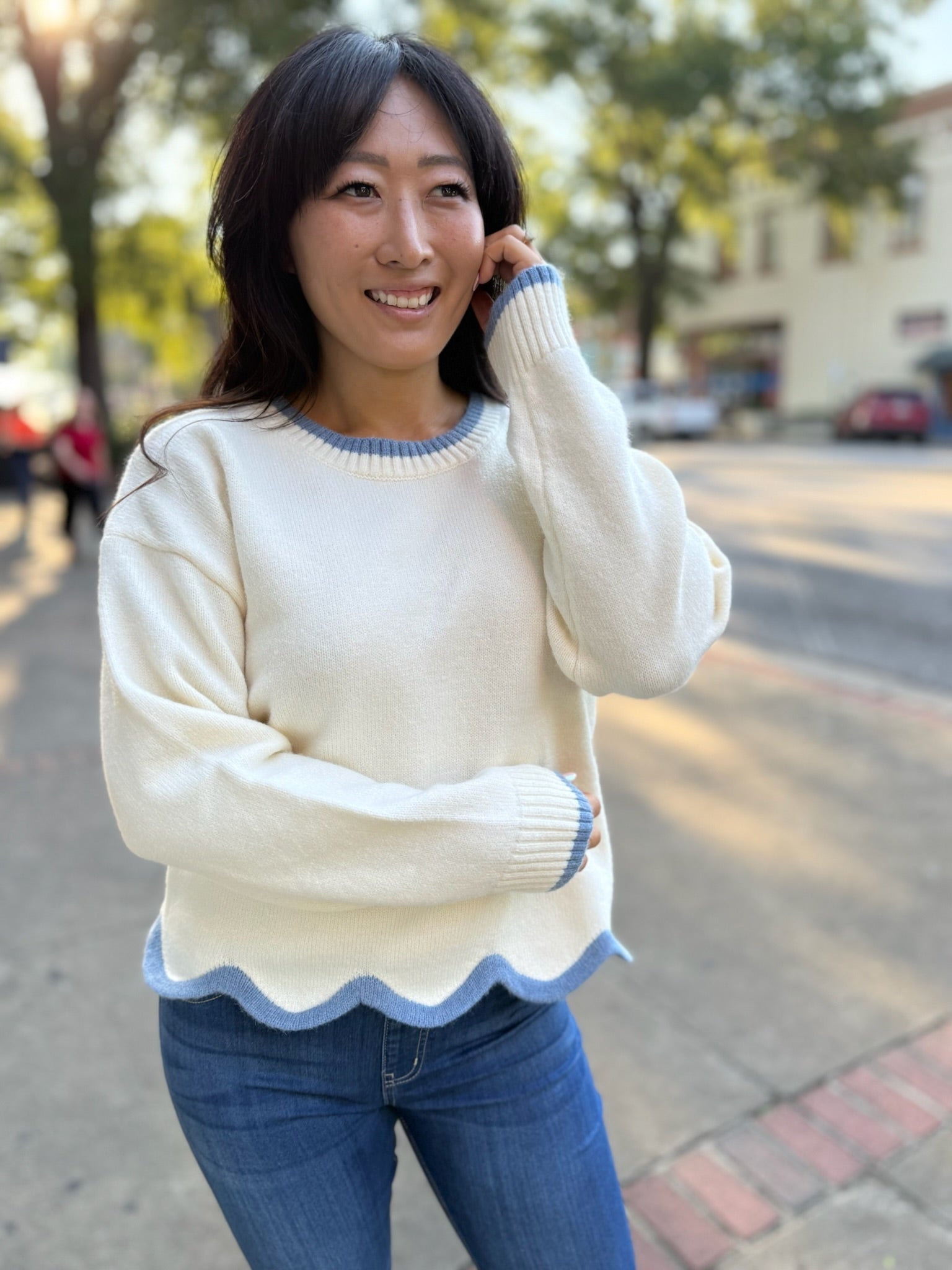 Scallop Breeze Pull Over