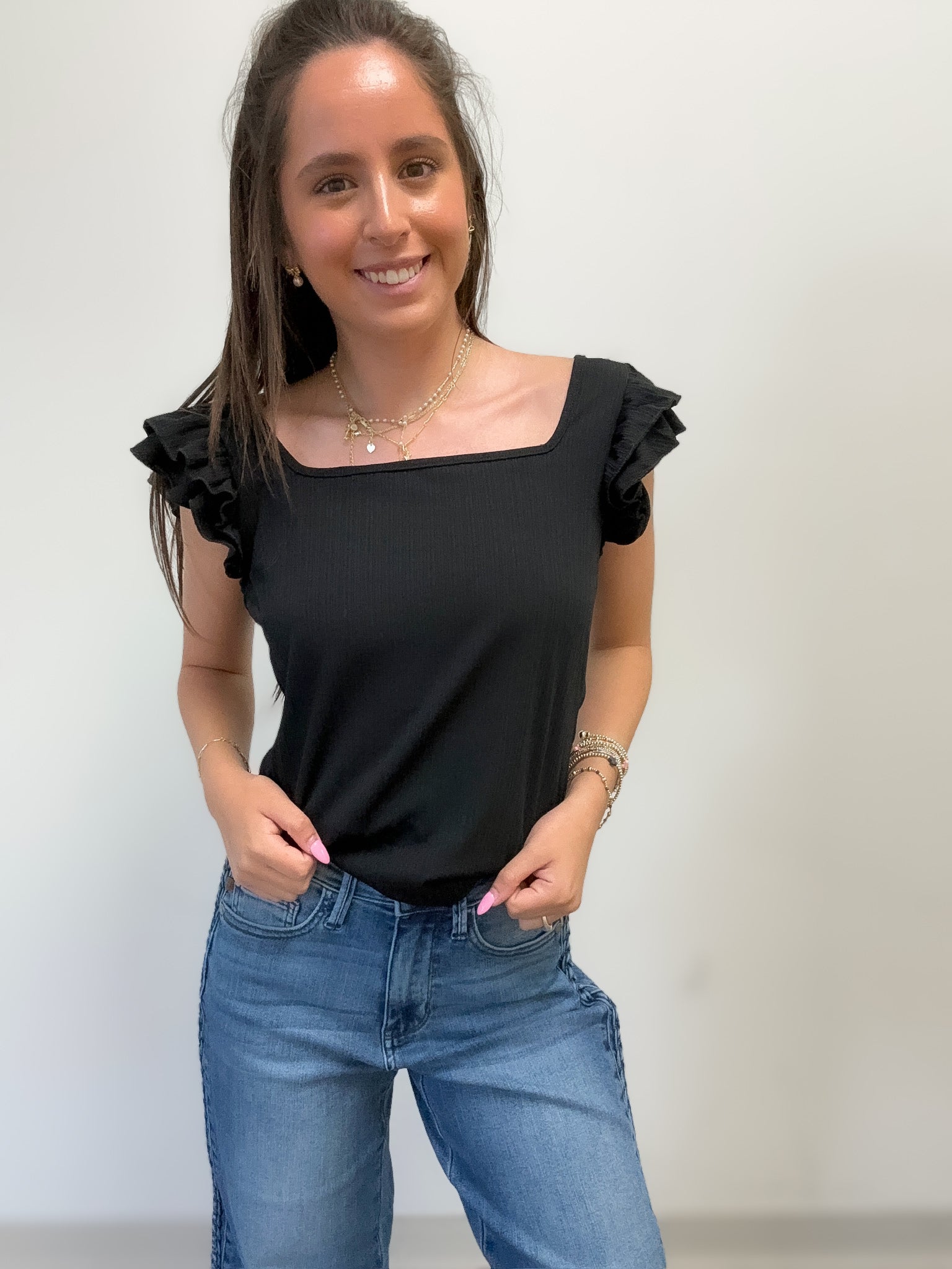 All Things Nice Top - Black