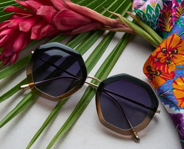 Solana Polarized Sun - Black/Tan