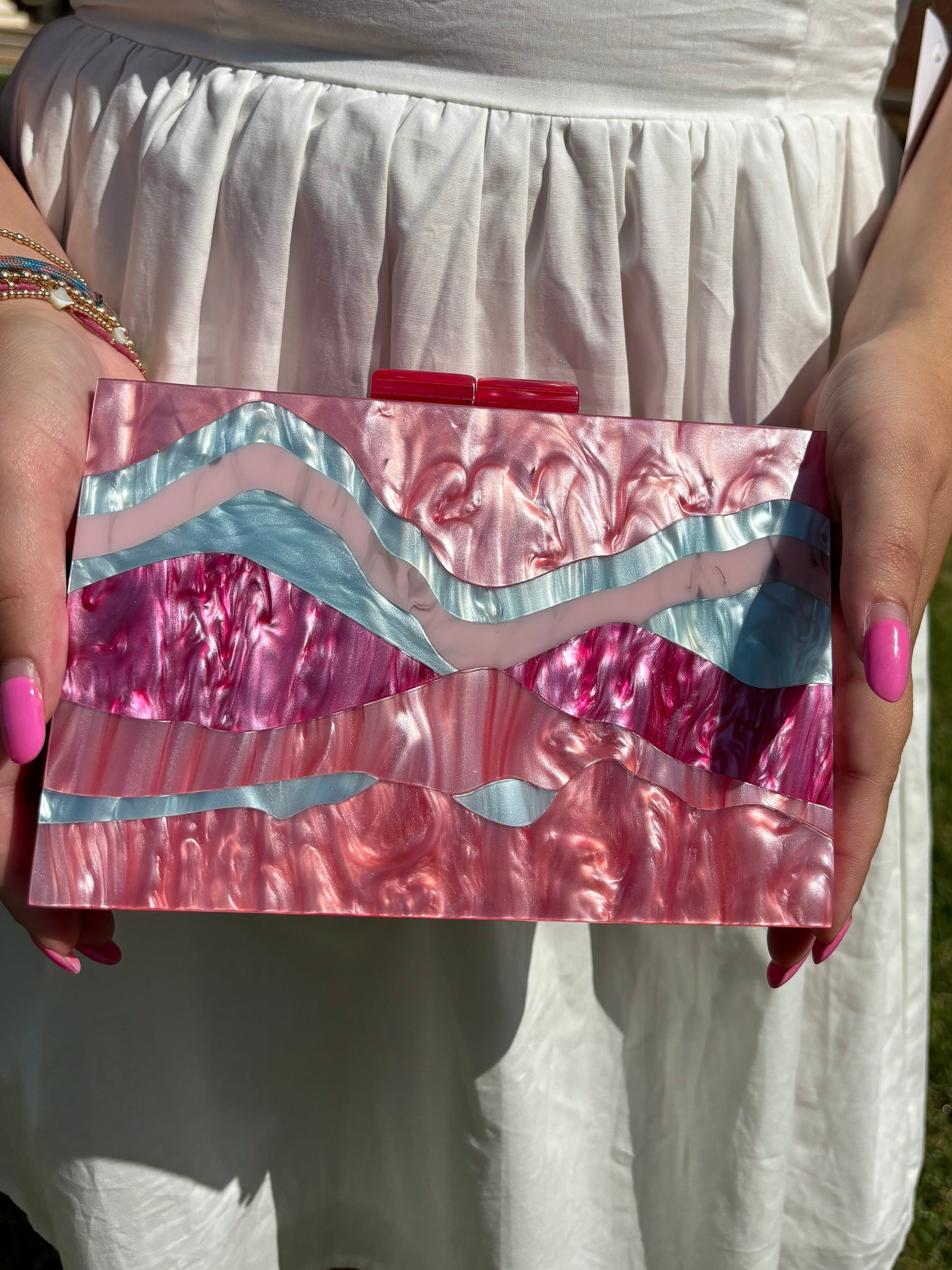 Acrylic Evening Clutch