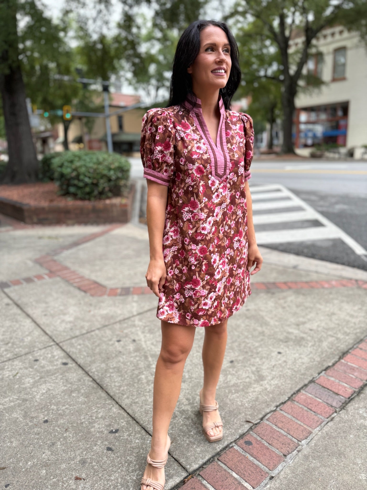 Rosewood Bloom Tunic Dress