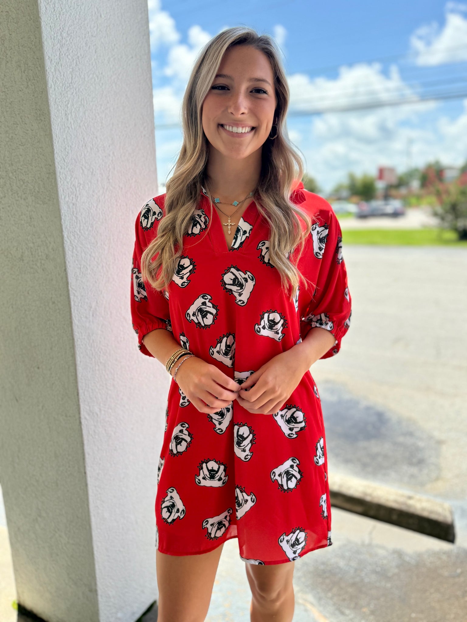 Bulldog Charlotte Dress