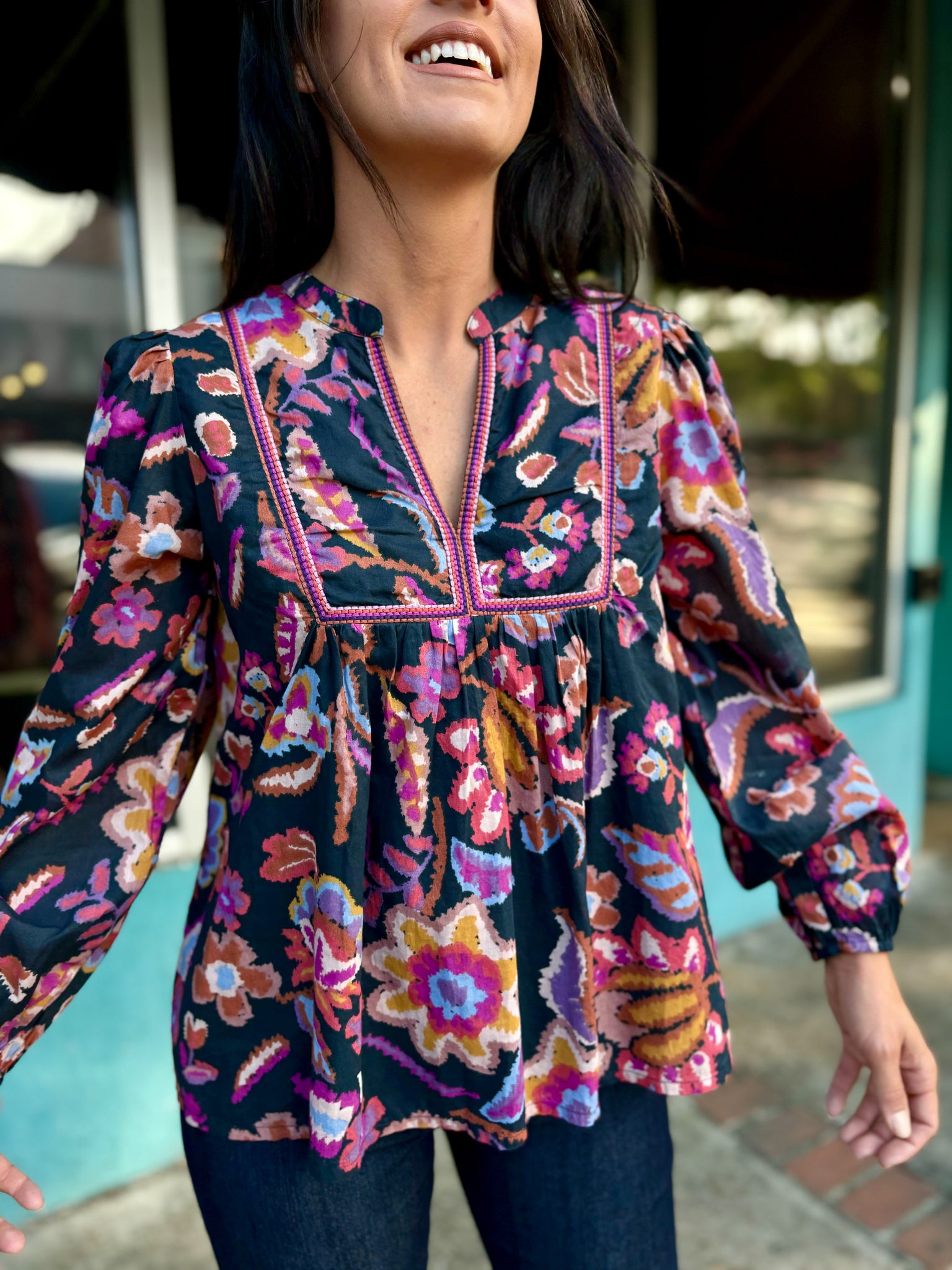 Floral Breeze Top