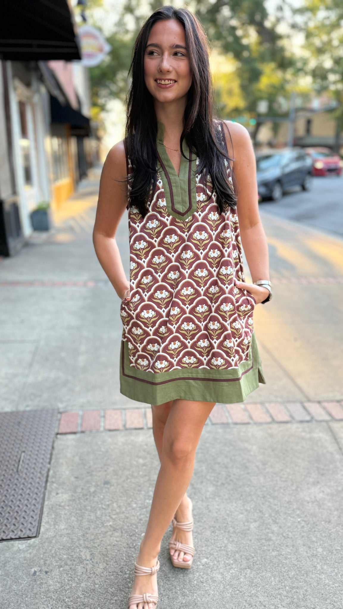 Meadow Breeze Embroidered Dress