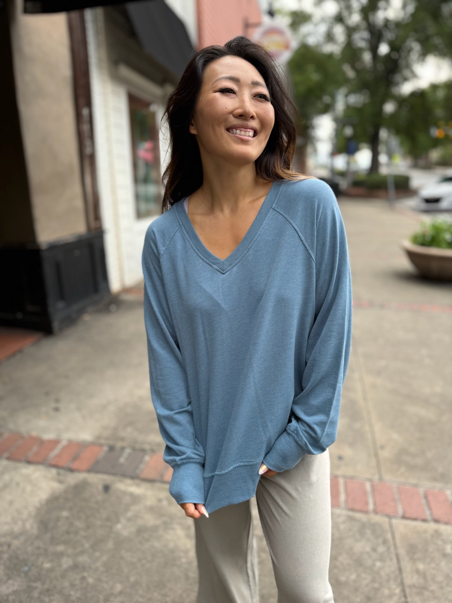 Weekender V Neck - Boathouse