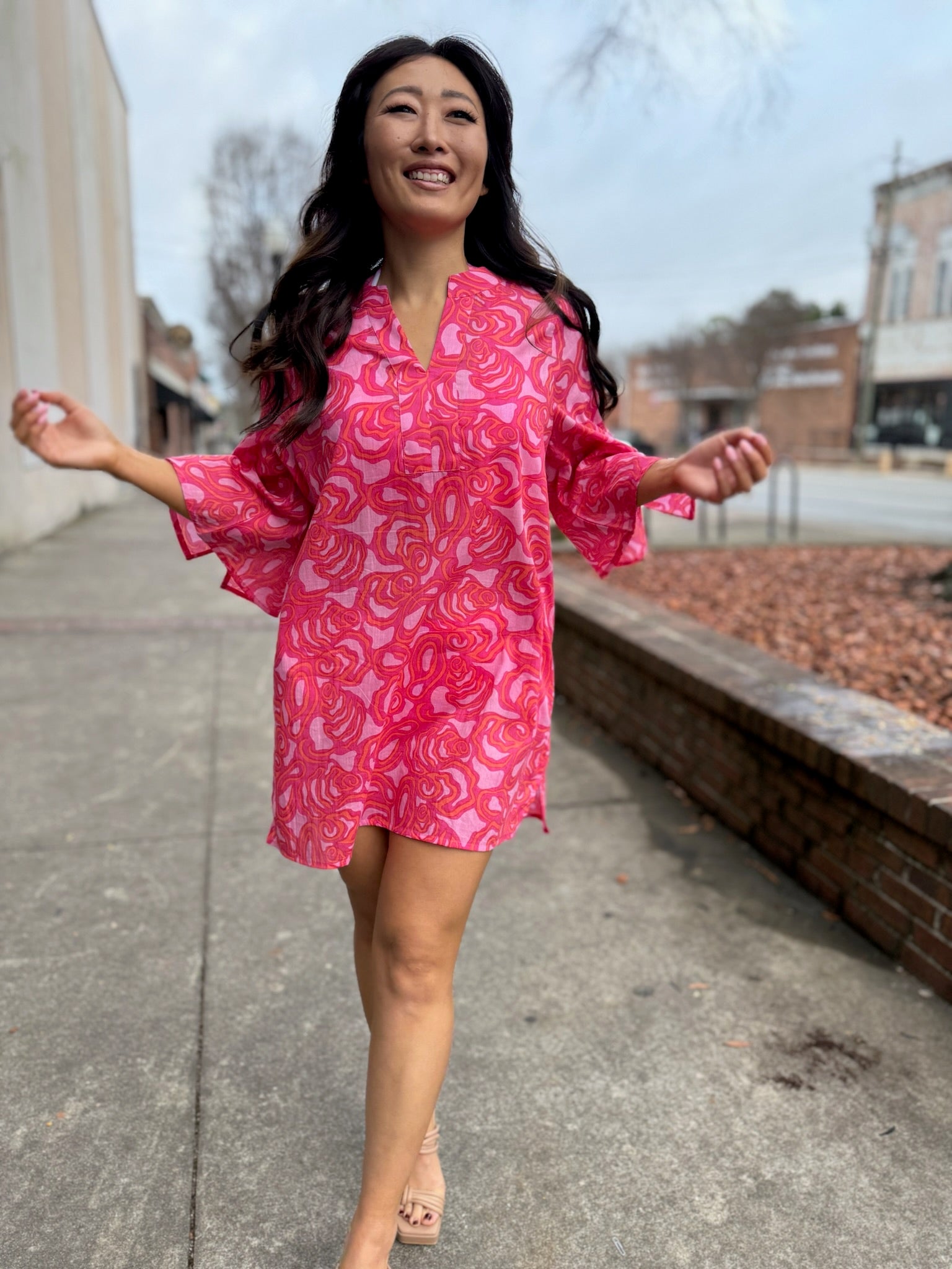 Elizabeth Caftan in Sandy Shore