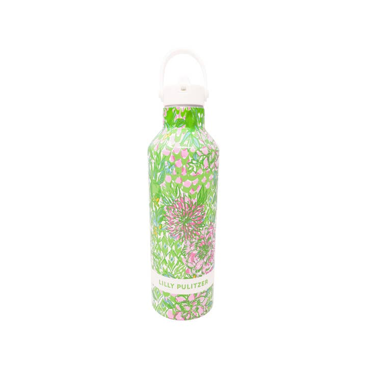 Lime Feeling Good Stainless Steel Water Bottle