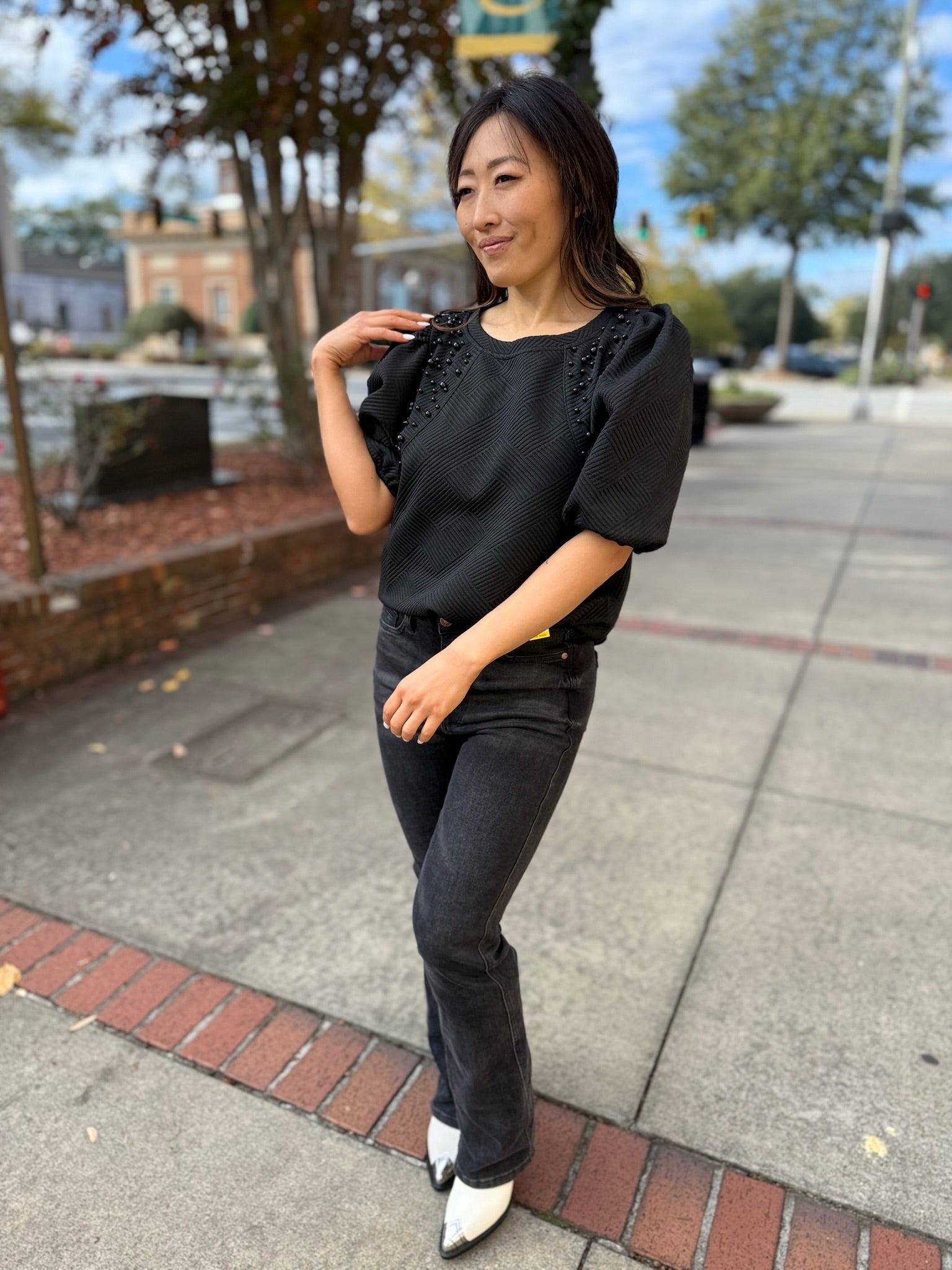 Fluff & Flow Puff Top