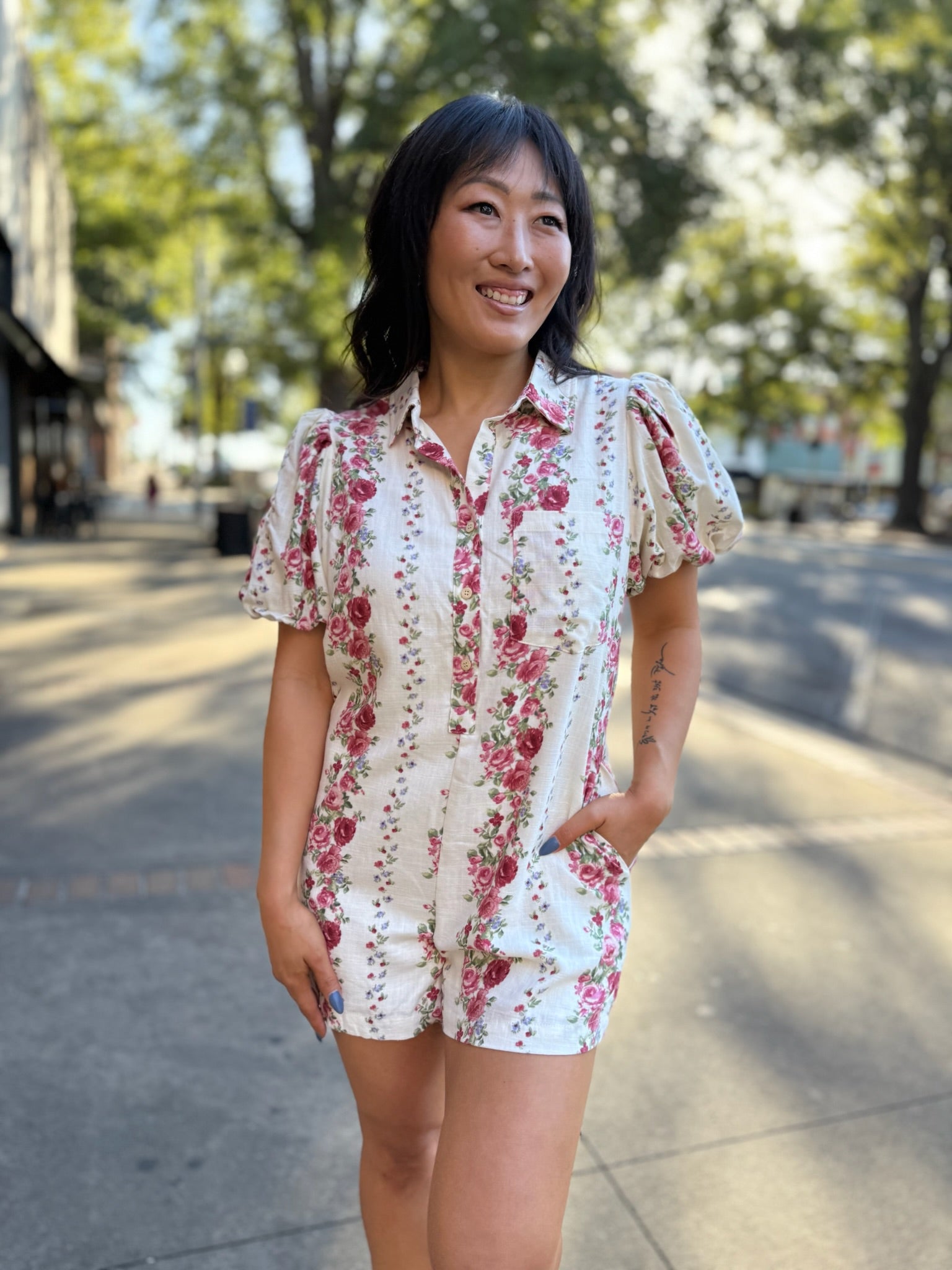 Blossom Breeze Romper