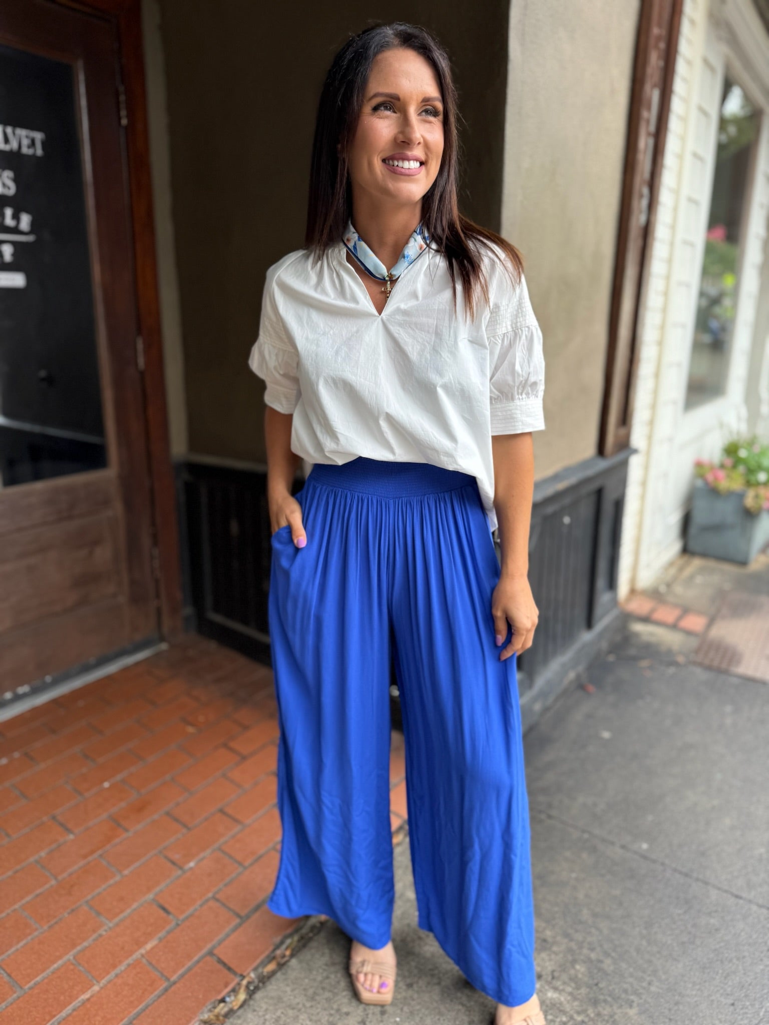 Krista Pants Blue