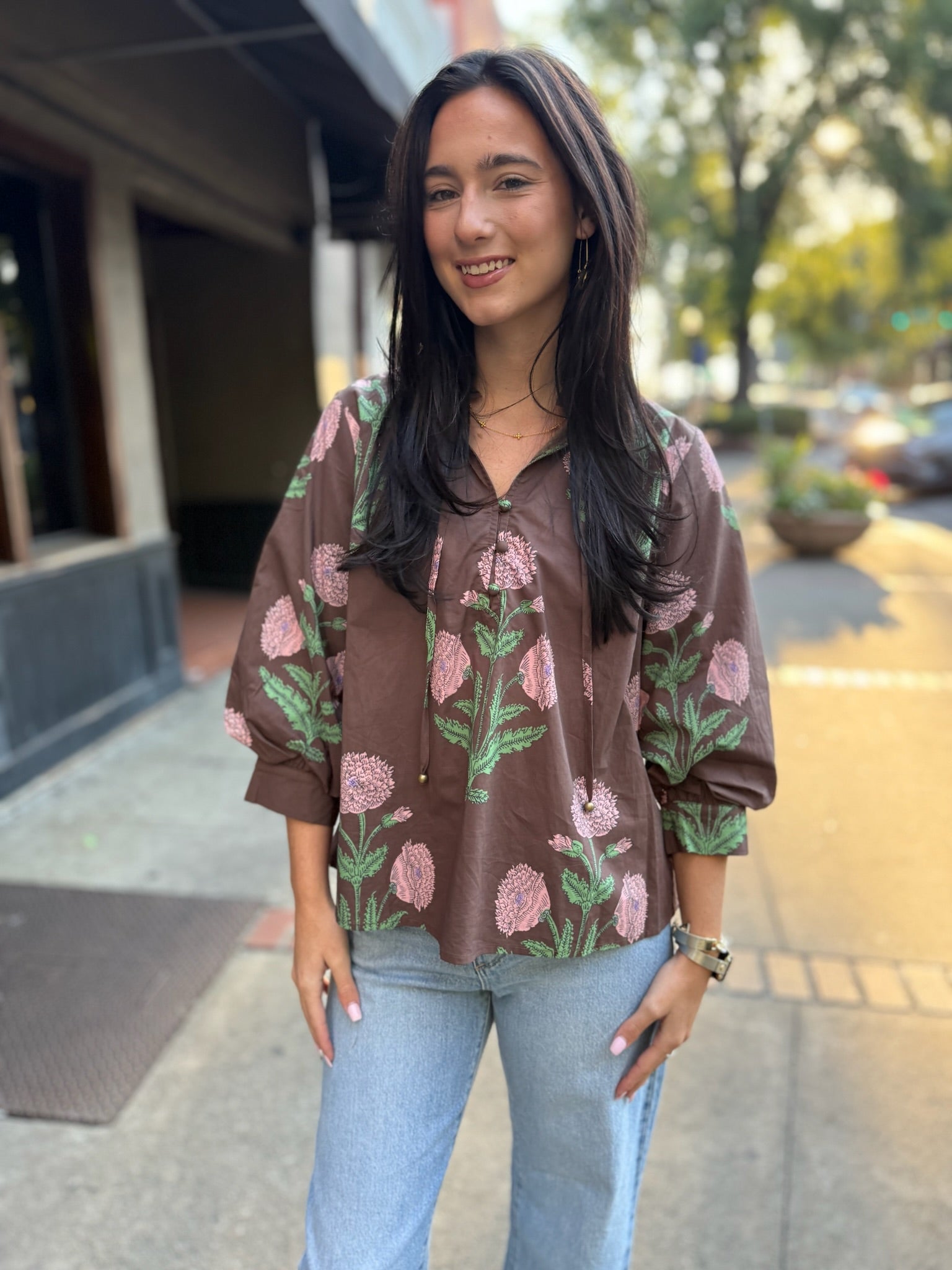 Meadow Bloom Peasant Blouse