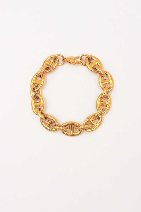 Classic Strength Oval Link Bracelet