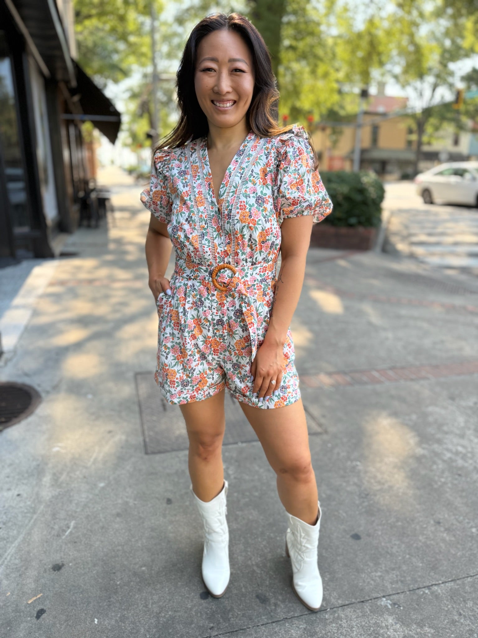 Sunset Serenade Romper