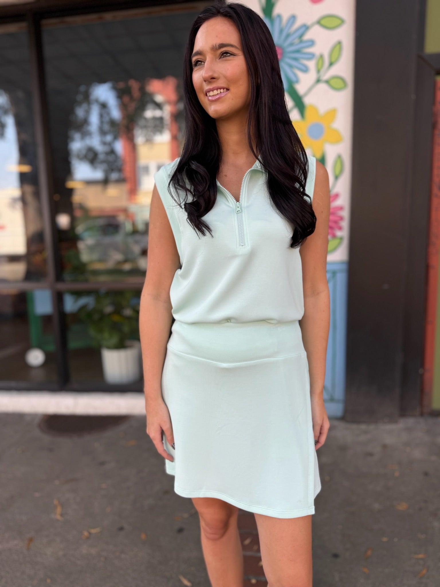 Mint Breeze Active Skirt