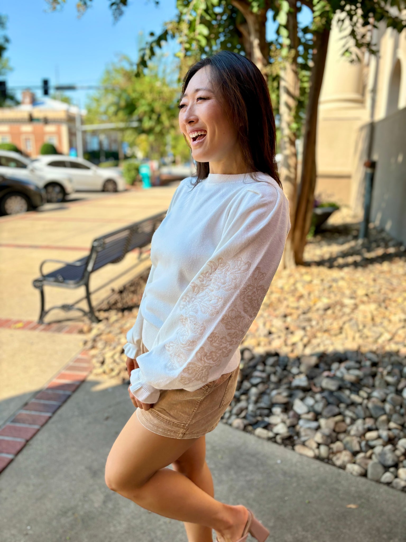 Frill Delight Sweater