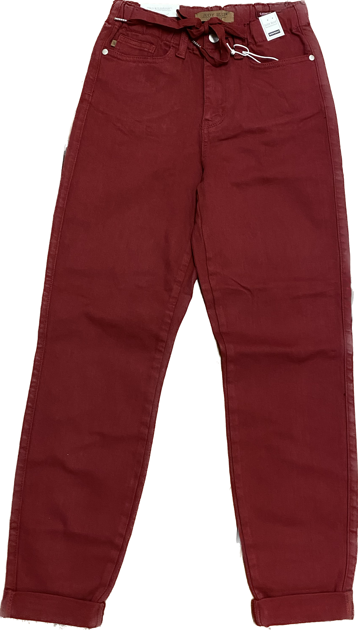 Pull On Jogger - Scarlet