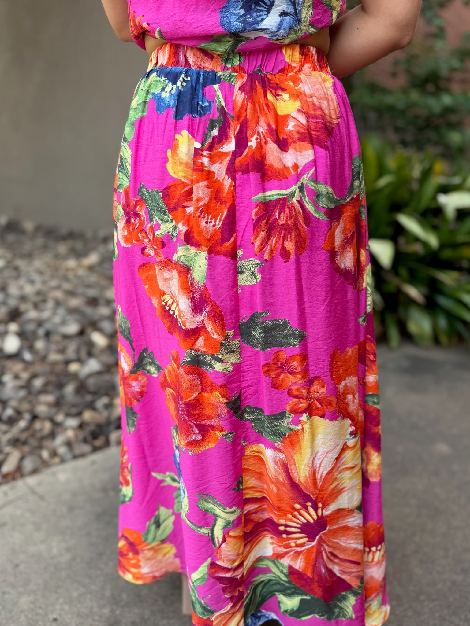 Island Glow Maxi Skirt