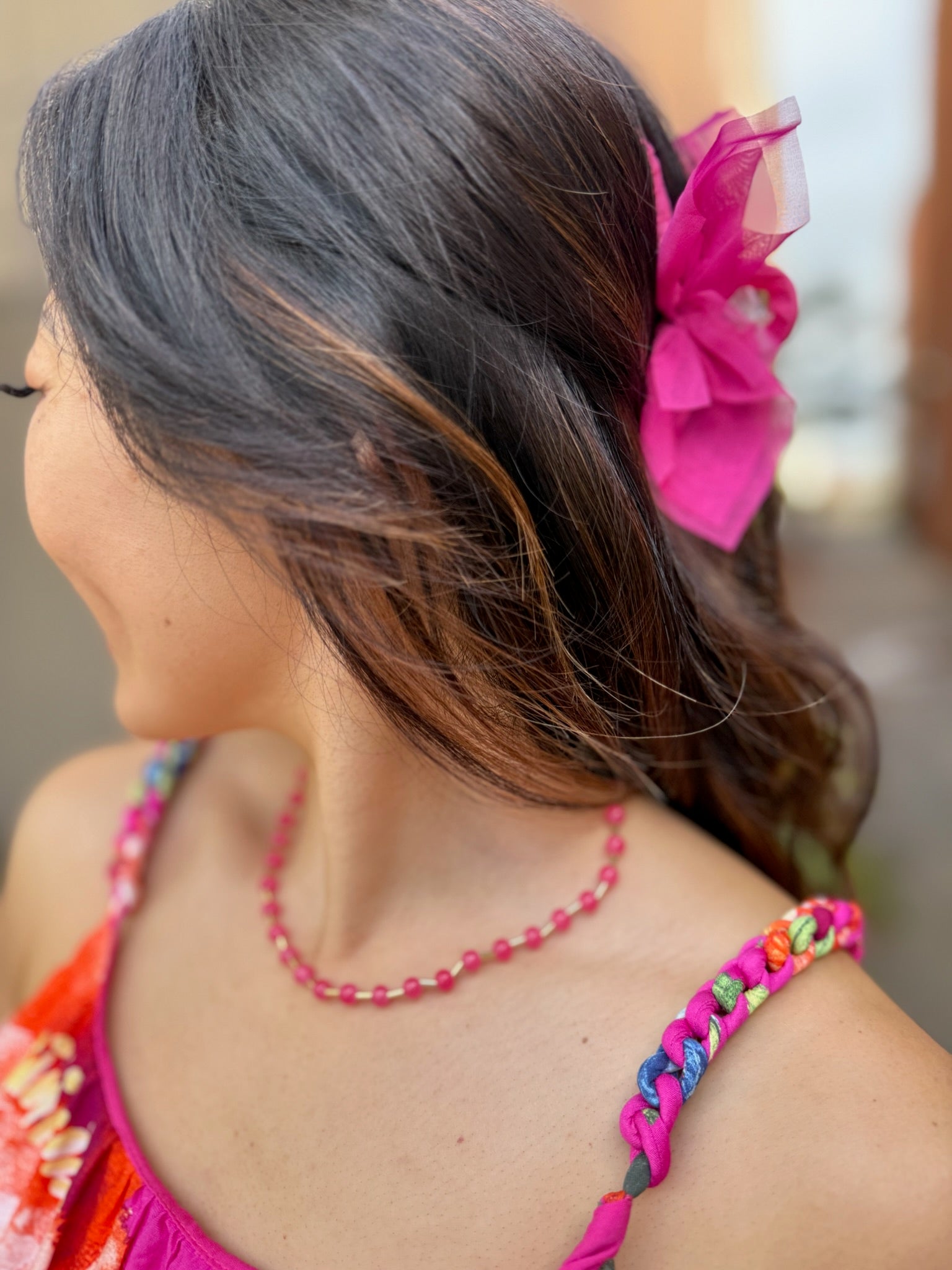 Rosy Glow Necklace