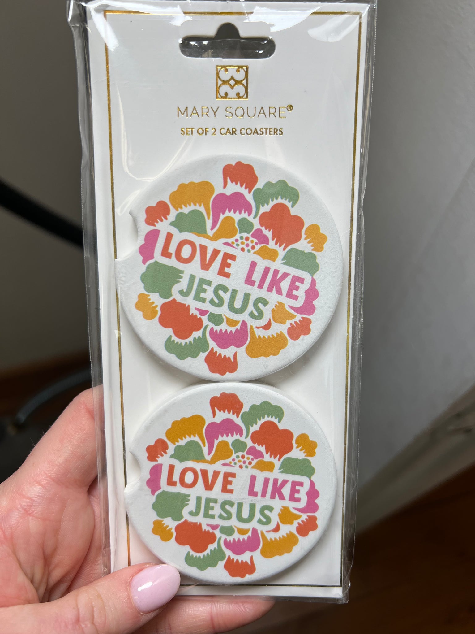 Car Coaster-Love Like Jesus