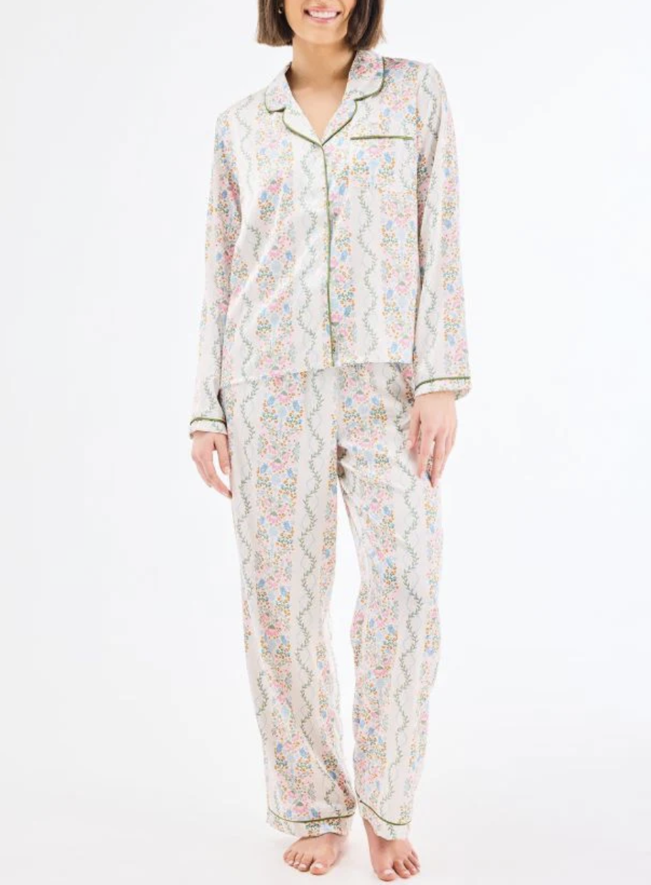 Charlotte Ivy Pant Set - Ivy Lane Ivory