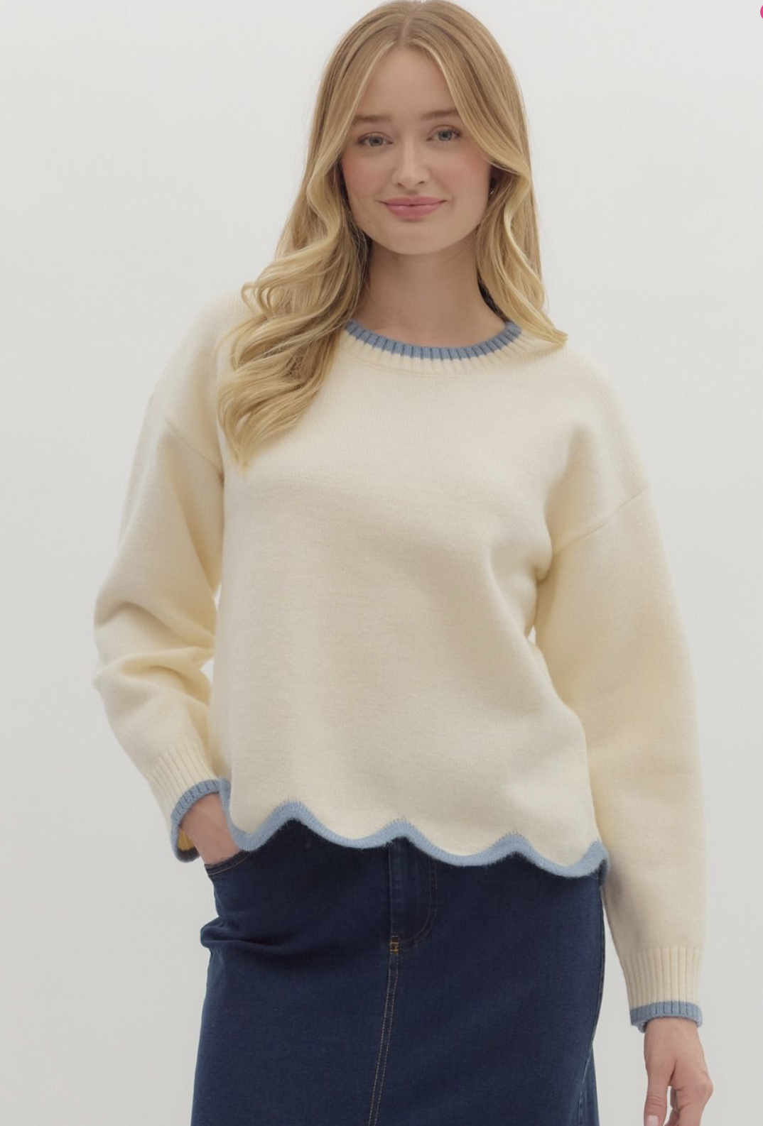 Scallop Breeze Pull Over