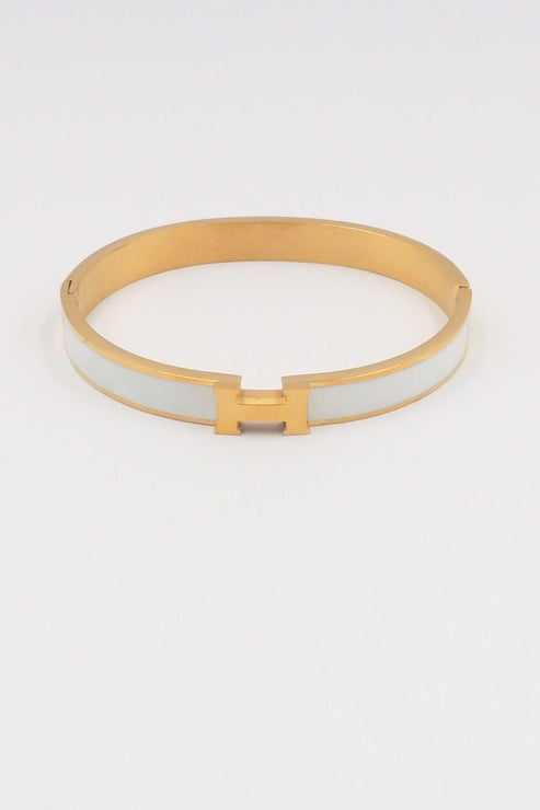 Classic Luxe Waterproof H Bangle