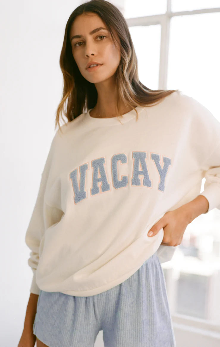 Oversized Vacay Sweatshirt