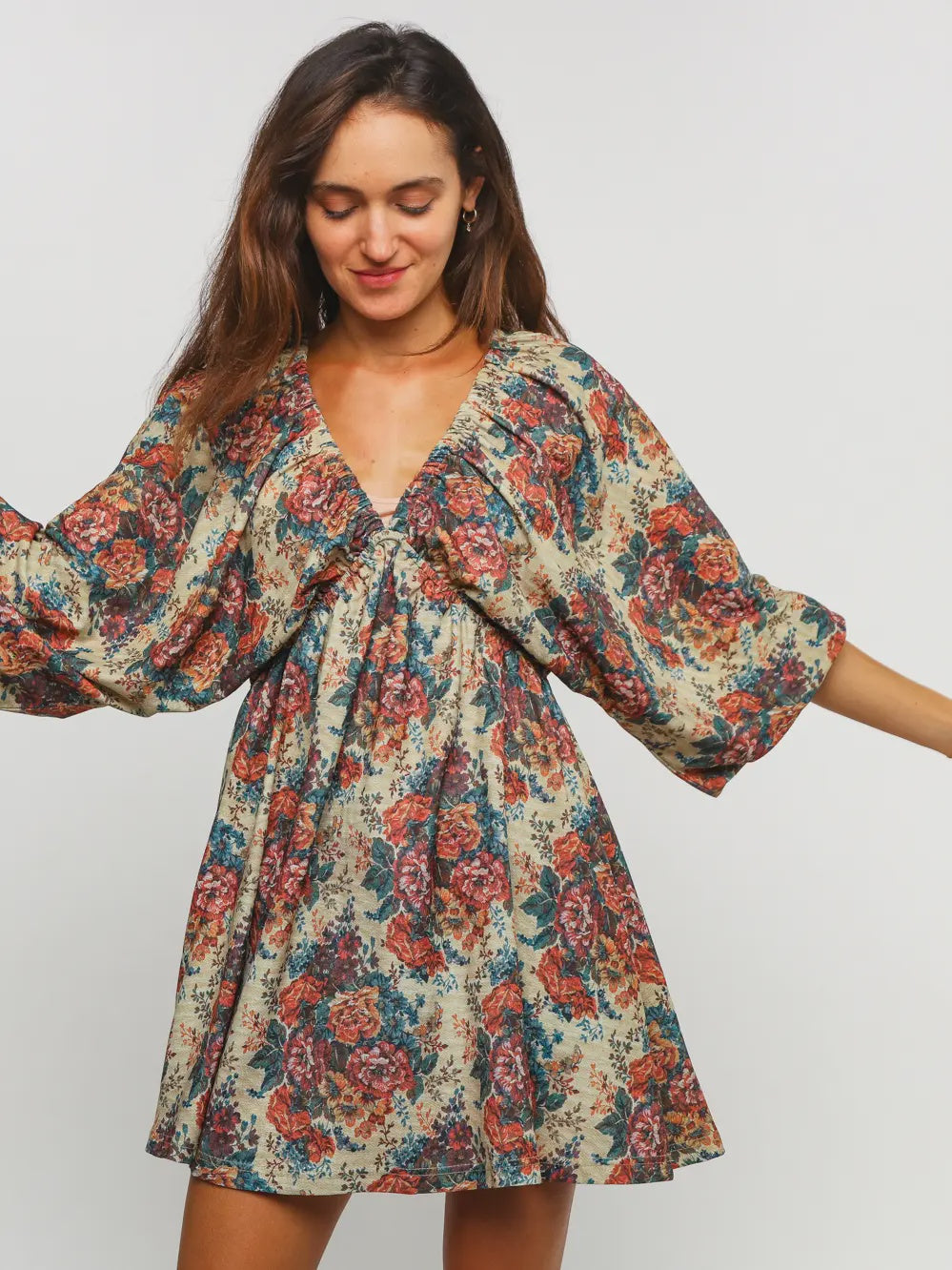 Vintage Rose Garden Dress