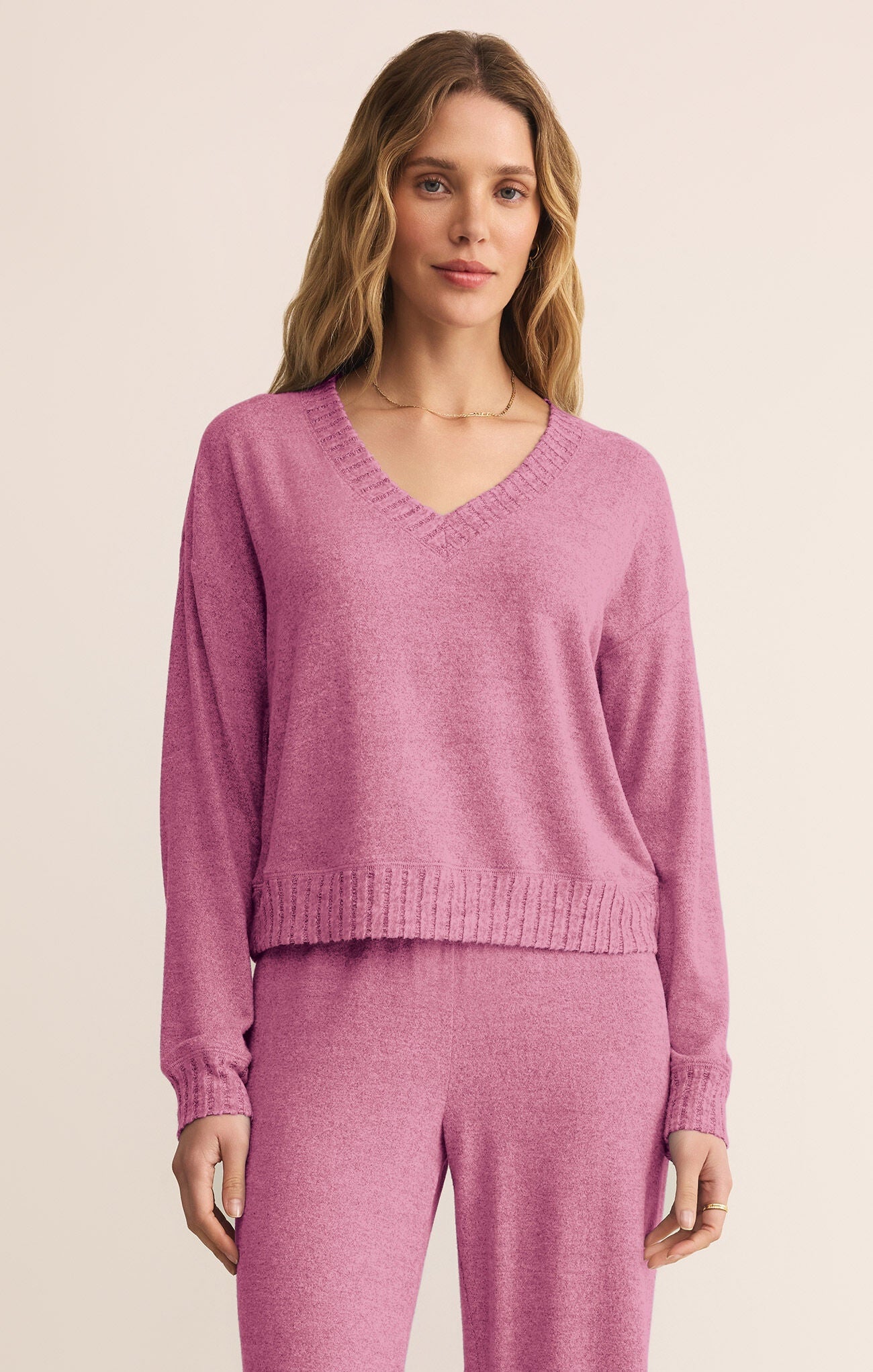 Courtney LS Top - Sweet Plum
