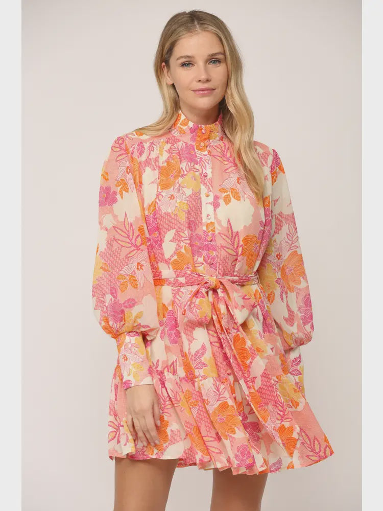 Coral Crush Dress