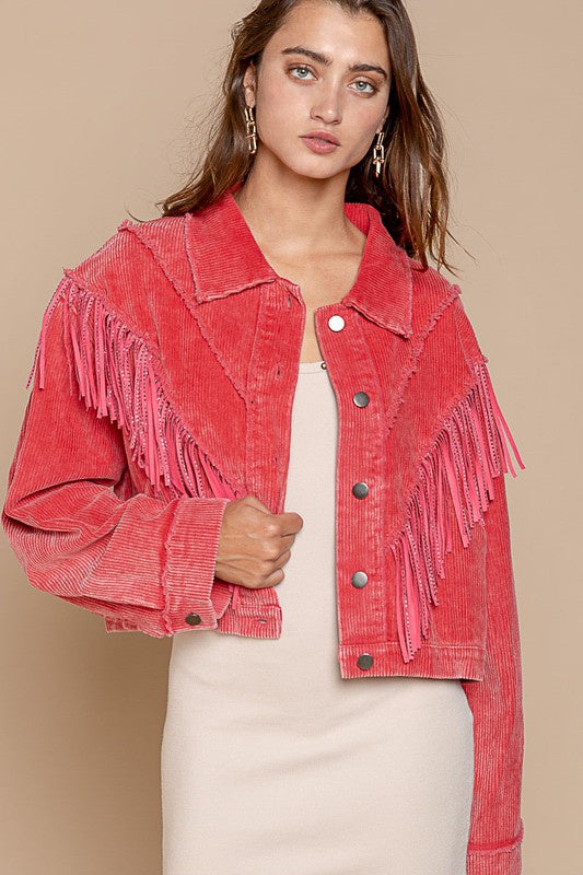 Ready Or Not Fringe Jacket
