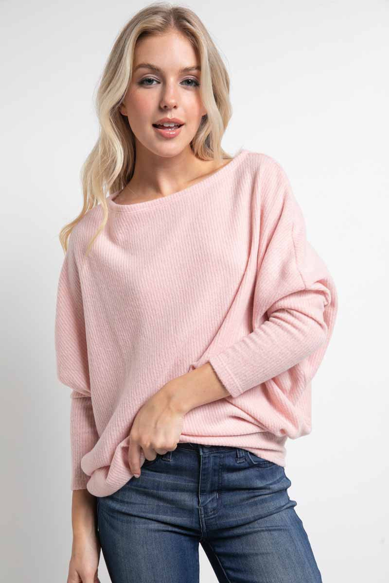 So Snug Top - Dusty Pink
