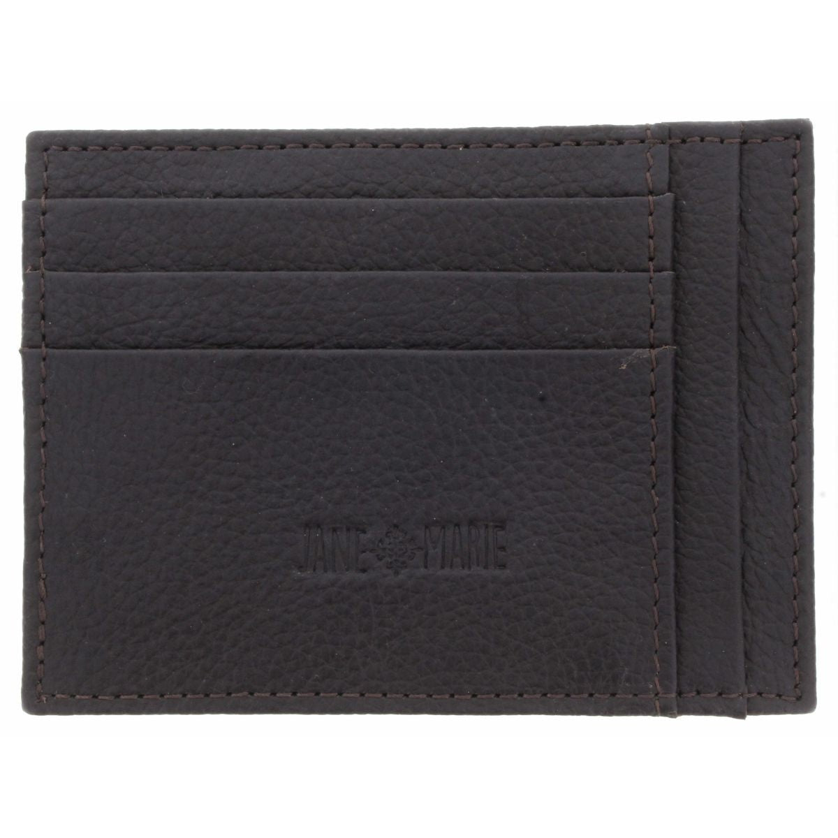 Dark Brown Leather Card Holder