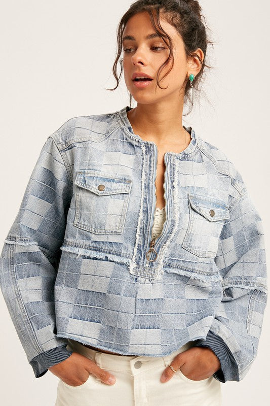 Come With Me Plaid Jacket