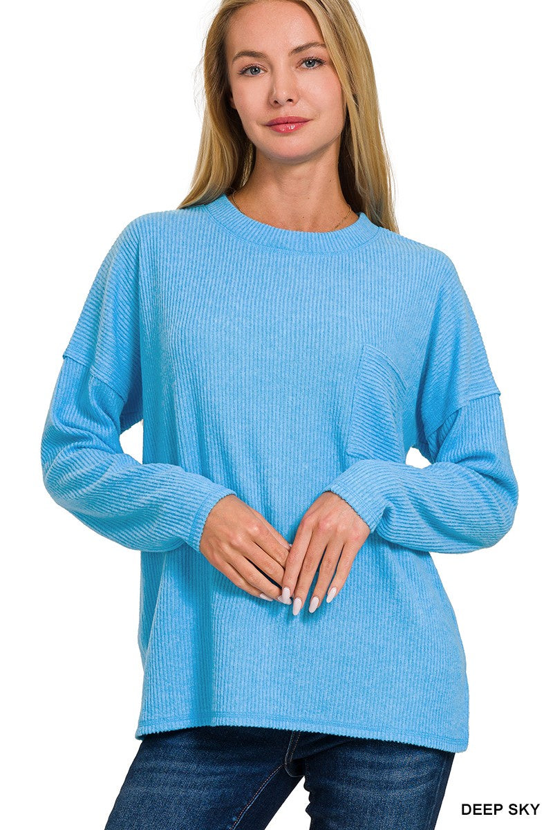 Caroline Sweater - Deep Sky