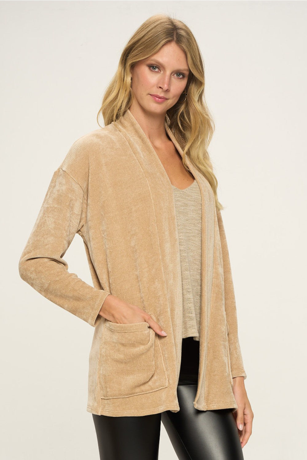 Meredith Cardigan - Taupe