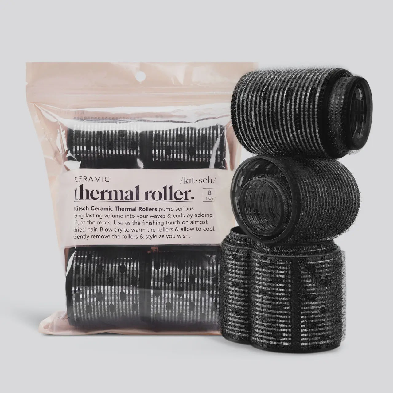 Ceramic Thermal Rollers - 8 Pack