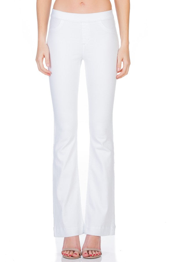 My Love Flare Jeans - White