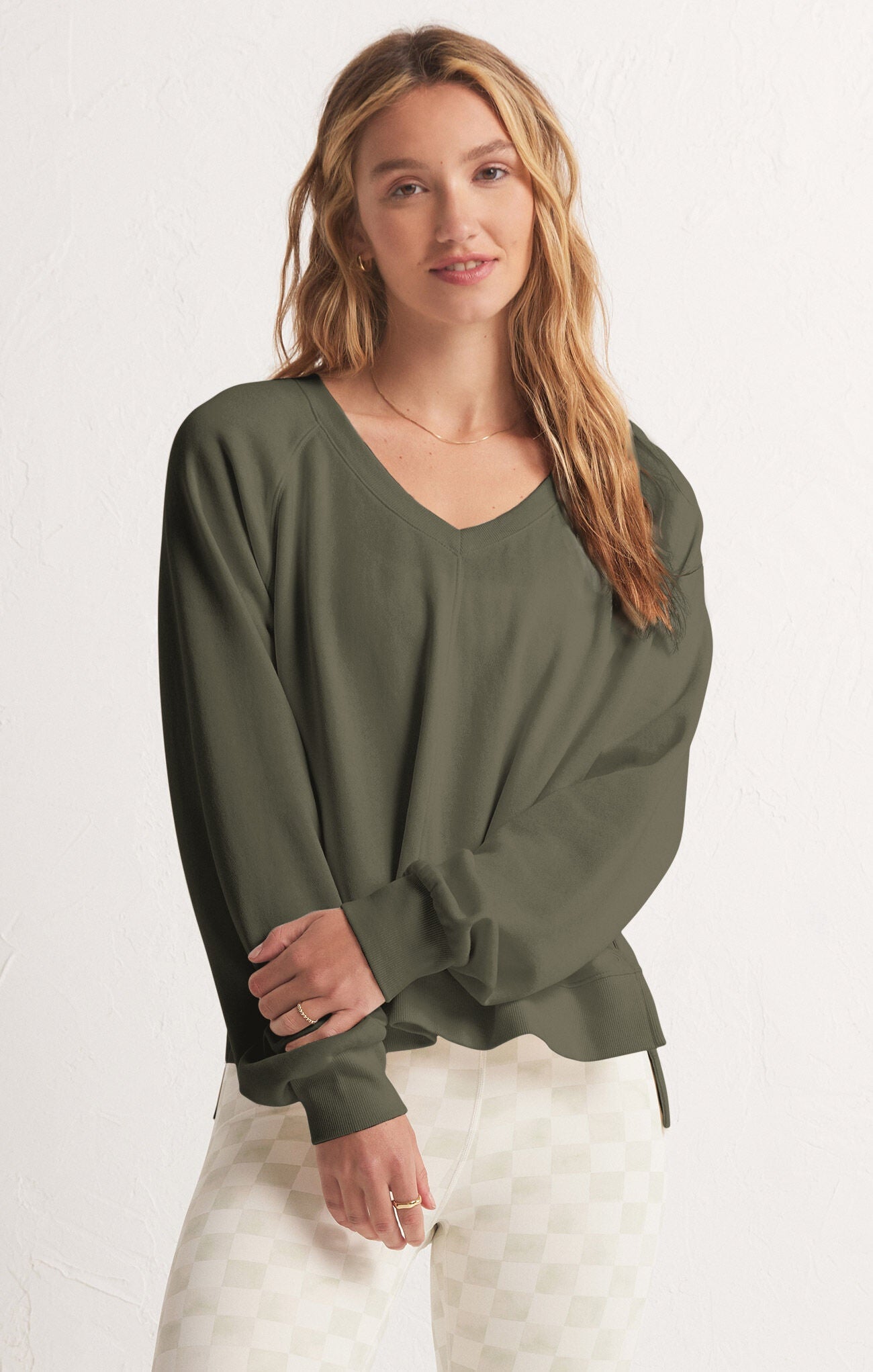 Olive Crush Sweatshirt