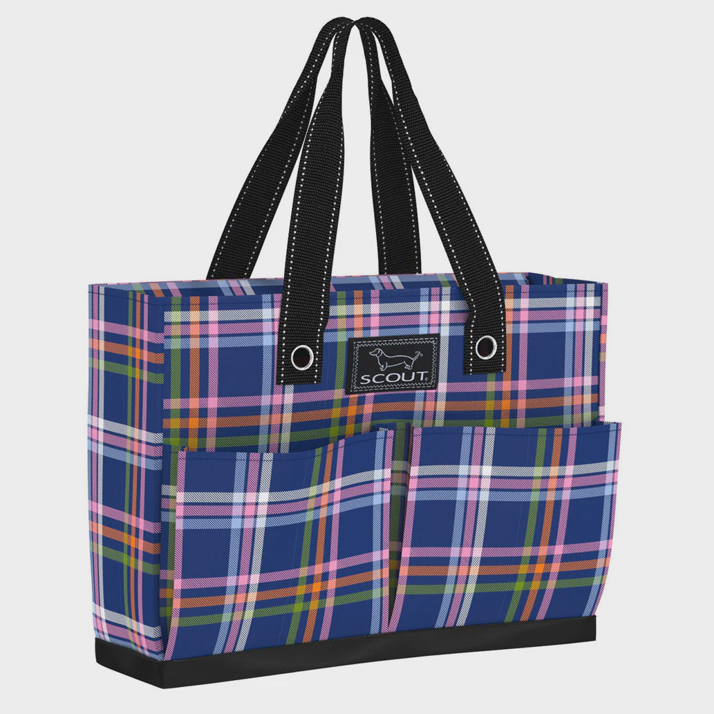 Uptown Girl Pocket Tote Bag - Prep Talk