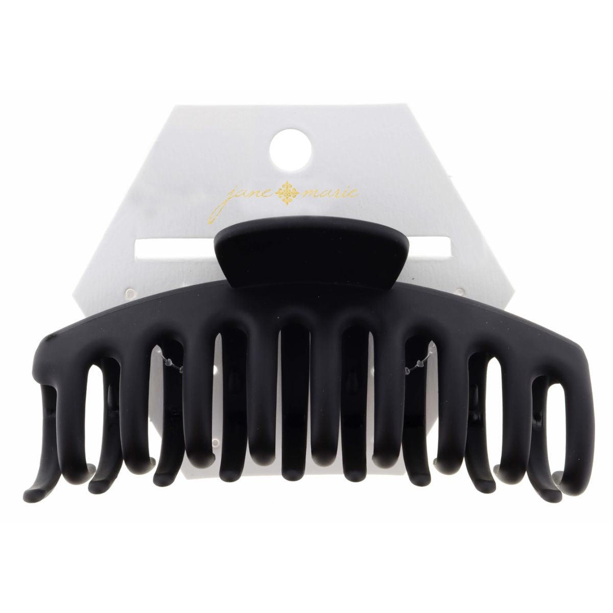 Large Black Claw Clip
