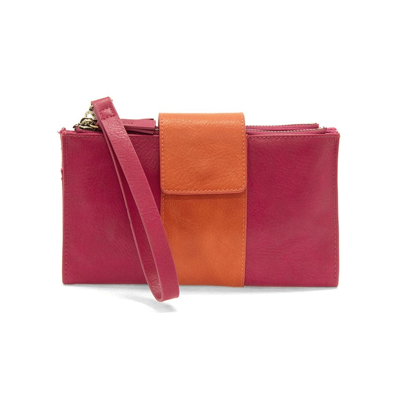 Camryn Color Block Crossbody Wallet