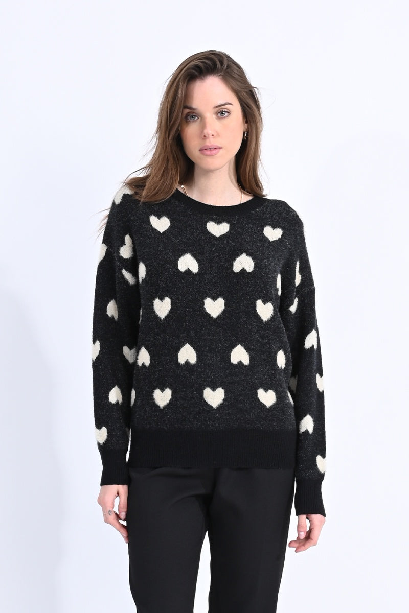 Queen Of Hearts Sweater