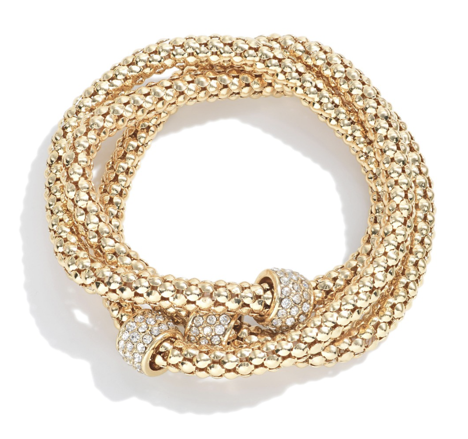 Gold Stretch Bracelet Set