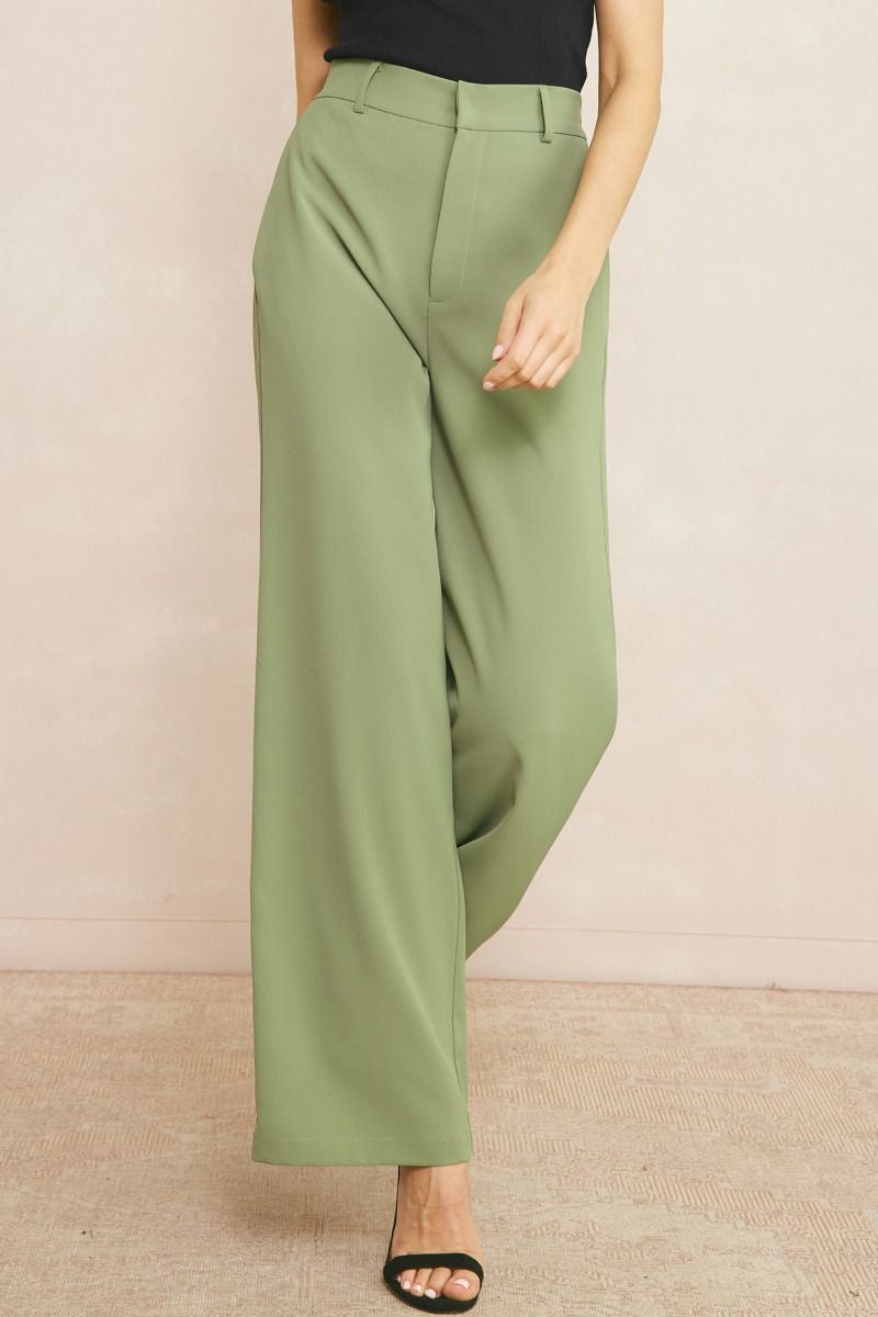 Brand New Way Pants - Green