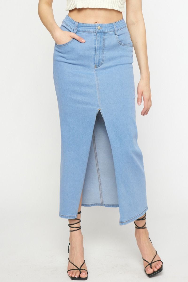 Dreaming Of Denim Skirt